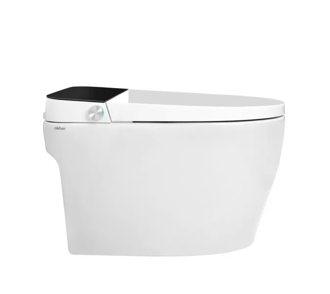 Электронный унитаз-биде ABBER Bequem AC1116S приставной белый, изображение 6
