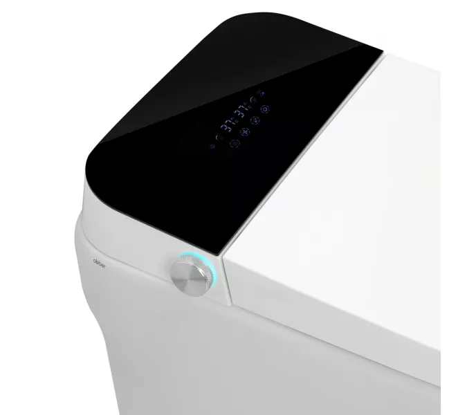 Электронный унитаз-биде ABBER Bequem AC1116S приставной белый, изображение 10