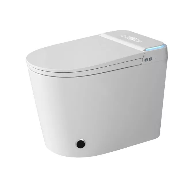 Электронный унитаз-биде ABBER Bequem AC1117S приставной белый