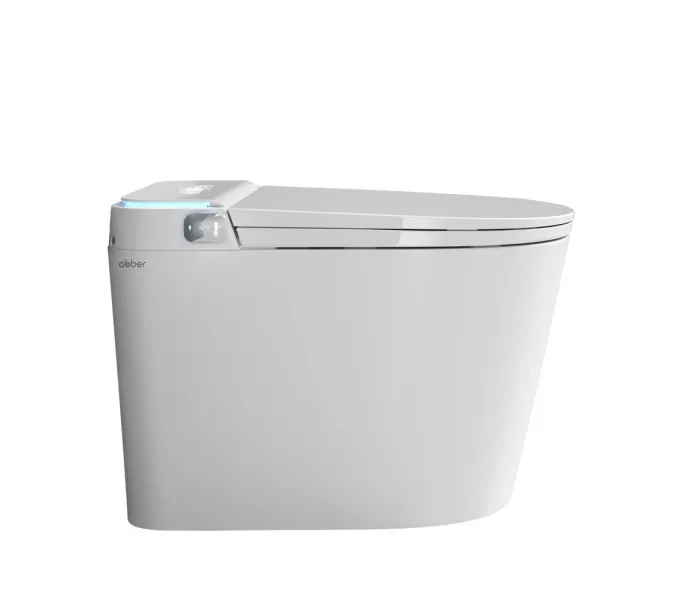 Электронный унитаз-биде ABBER Bequem AC1117S приставной белый, изображение 8