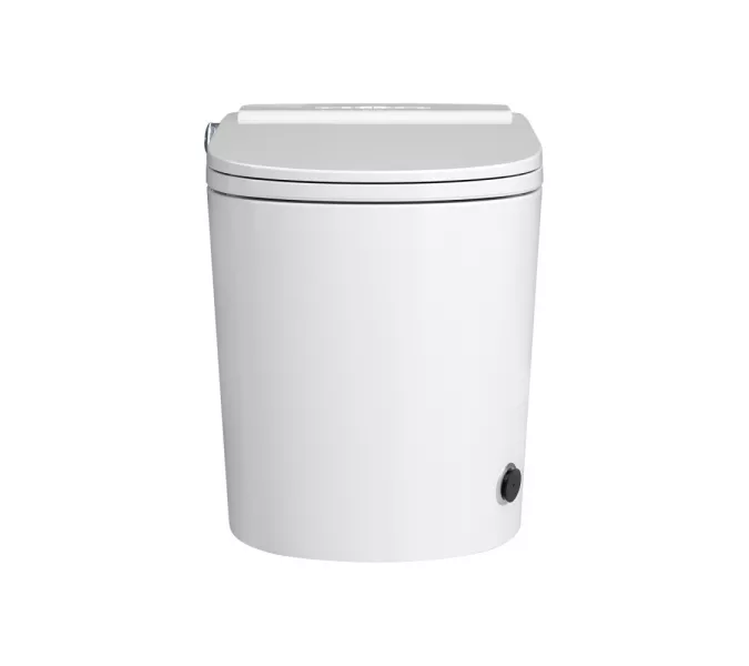 Электронный унитаз-биде ABBER Bequem AC1117S приставной белый, изображение 10