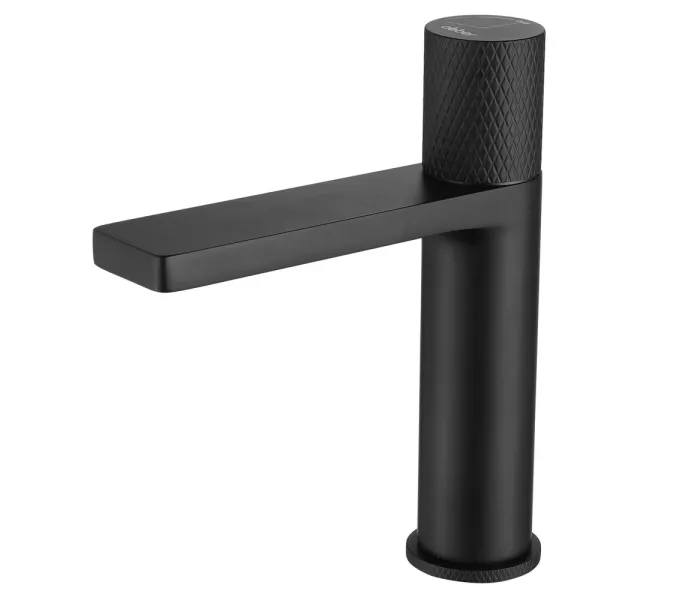 Смеситель ABBER Rund AF8710B для раковины, черный матовый, Выбрать цвет: Чёрный