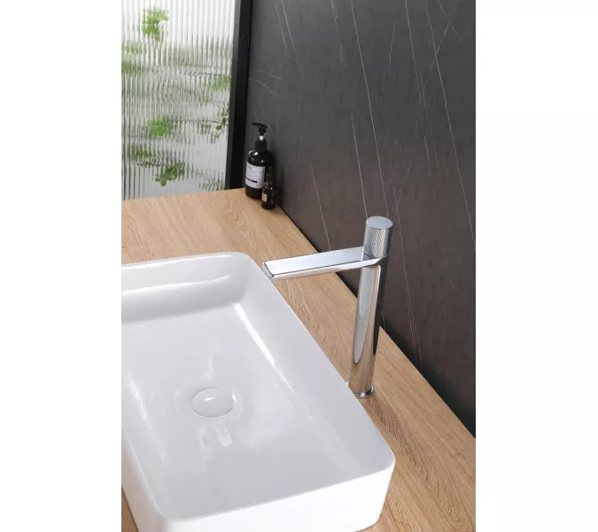 Смеситель ABBER Rund AF8711 для накладной раковины, хром, Выбрать цвет: Хром, изображение 2