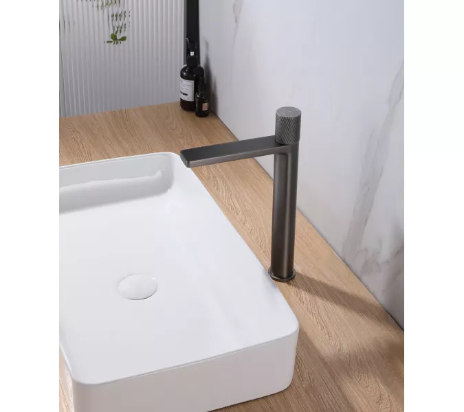 Смеситель ABBER Rund AF8711NG для накладной раковины, никель, Выбрать цвет: Никель, изображение 2