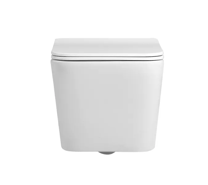 Унитаз ABBER Rechteck AC1201MW подвесной белый матовый, безободковый, Выбрать цвет: Белый матовый, изображение 5