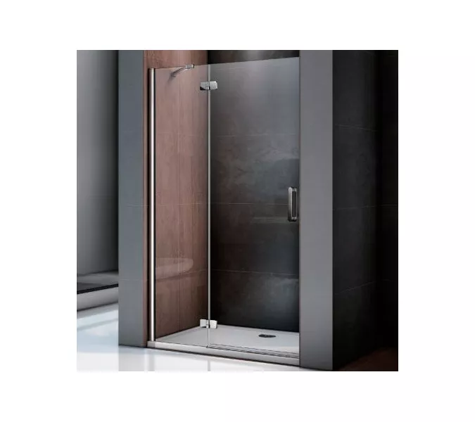 Душевая дверь распашная Good Door Saturn WTW, Выбрать размер: 110, Цвет стекла: прозрачное, Ориентация: Правая