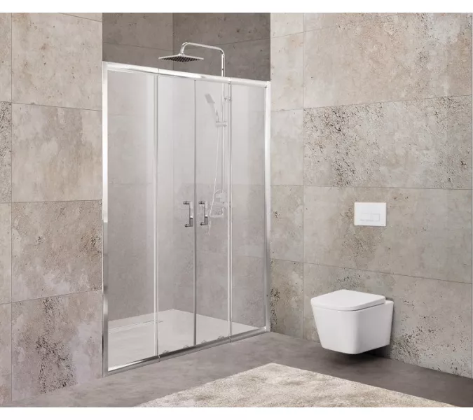 Дверь в проем BelBagno UNIQUE-BF-2-150/180-P-Cr