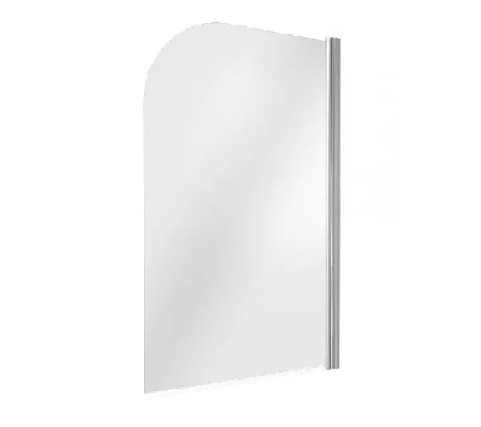 Шторка для ванны Good Door SCREEN H/H-HT-CH/CB  80*140, Внешний вид: хром, без ручки, изображение 4