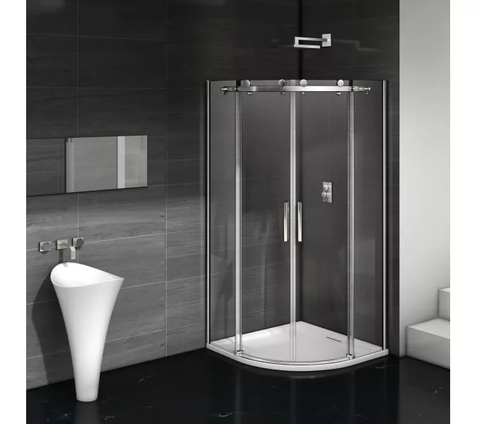 Душевой уголок Good Door Galaxy R-TD-C-CH  без поддона, Выбрать размер: 90x90, Цвет стекла: прозрачное, Выбрать цвет: Хром