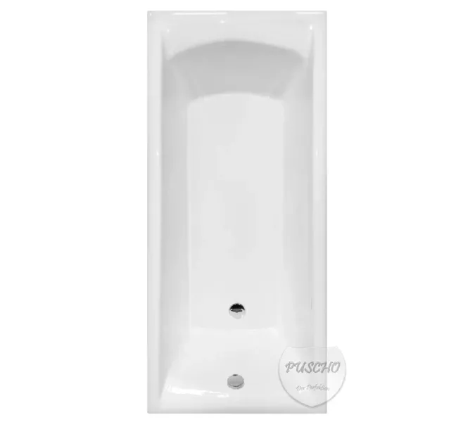 ВАННА чугунная PUSCHO "JESSEN" 175x75x45, Выбрать размер: 175*75
