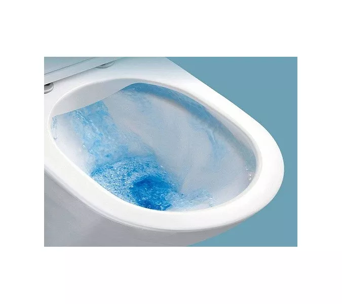 Унитаз подвесной CeramaLux 5178, Выбрать цвет: Белый, изображение 4