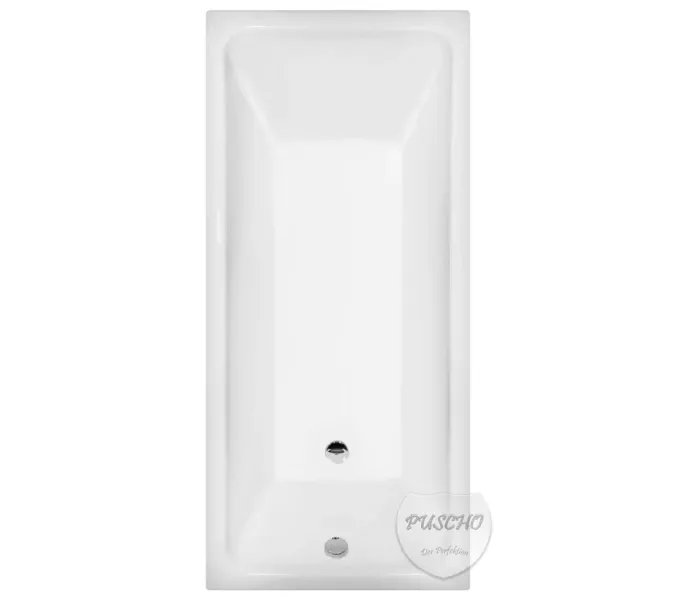 ВАННА чугунная  PUSCHO "LIGA" 170x75x45, Выбрать размер: 170*75