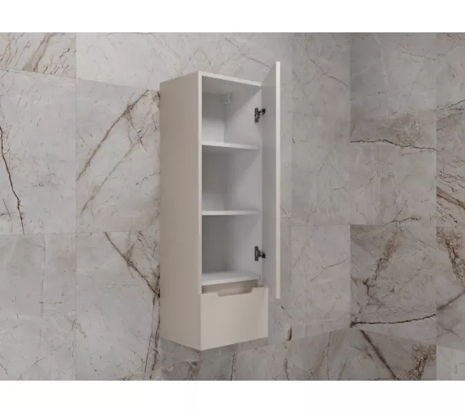 Колонна Style Line подвесная "Матис" 36 см, 1 ящик, КРЕМ, PLUS, ЭМАЛЬ, Выбрать цвет: Крем, изображение 4