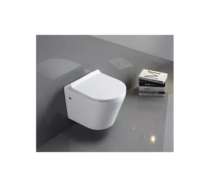 Унитаз напольный CeramaLux 1219A, изображение 4