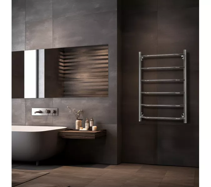 Полотенцесушитель Secado Агата 1  водяной, хром, Выбрать размер: 40х60, изображение 3