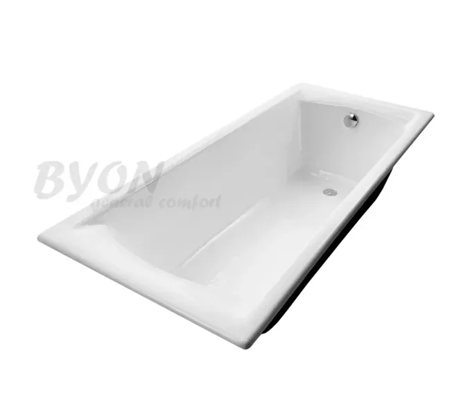 ВАННА чугунная BYON "MILAN", Выбрать размер: 180*75, изображение 3
