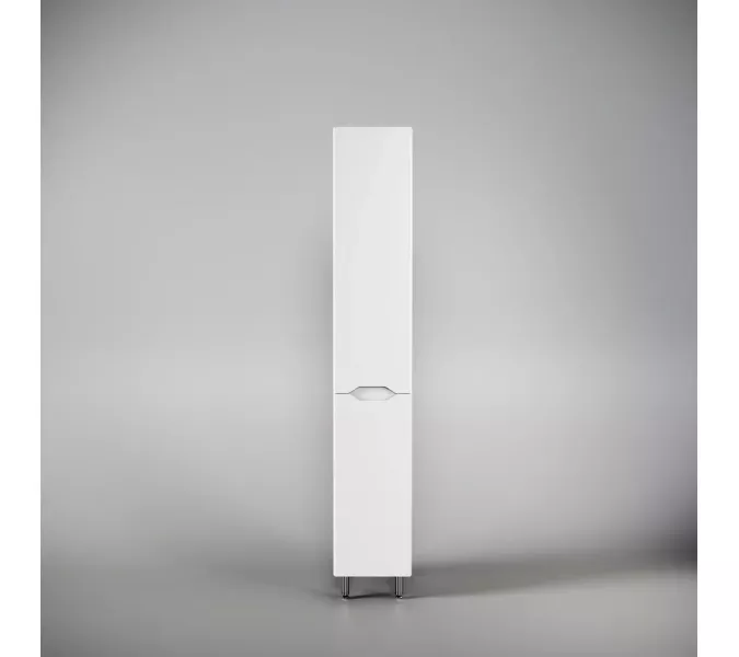 Колонна универсальная "Марелла" с корзиной, Люкс антискрейтч  PLUS, Выбрать цвет: Белый матовый, Выбрать размер: 30, Ориентация: правая