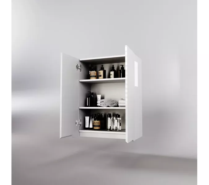 ПШ "Марелла мини 600" Люкс антискрейтч белый глянец, PLUS, Выбрать цвет: Белый глянец, Выбрать размер: 60, изображение 3