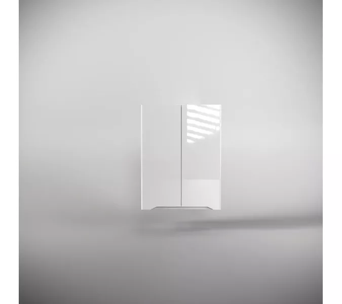 ПШ "Марелла мини 600" Люкс антискрейтч белый глянец, PLUS, Выбрать цвет: Белый глянец, Выбрать размер: 60