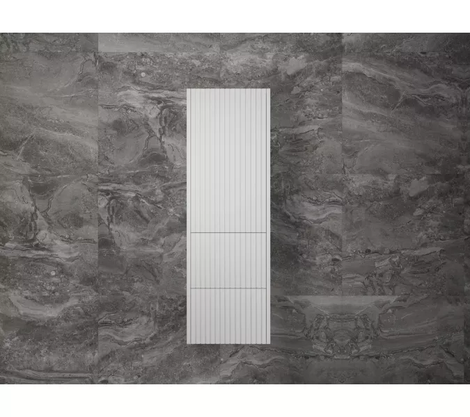 Пенал «Стокгольм» 360 см подвесной 2 ящика белый рифленый софт, Выбрать цвет: Белый, изображение 4