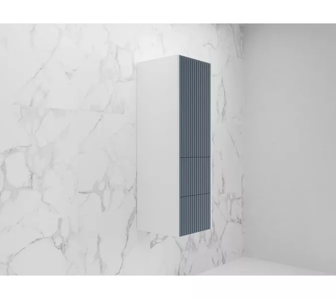 Пенал «Стокгольм» 360 см подвесной 2 ящика графит софт, Выбрать цвет: Графит