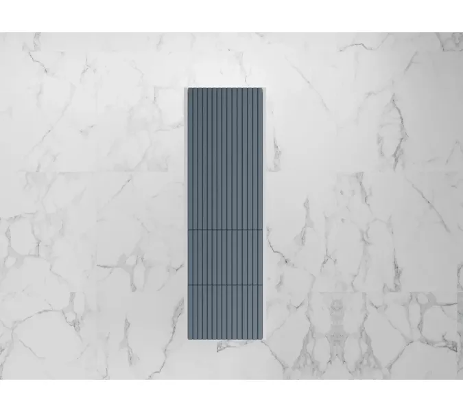 Пенал «Стокгольм» 360 см подвесной 2 ящика графит софт, Выбрать цвет: Графит, изображение 2