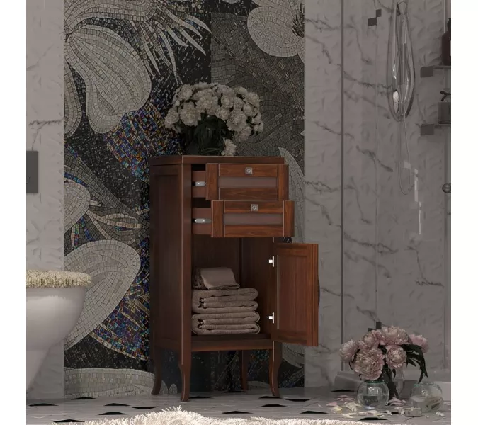 Комод правый OPADIRIS Мираж  светлый орех, Ориентация: Правая, Выбрать цвет: Светлый орех, изображение 3