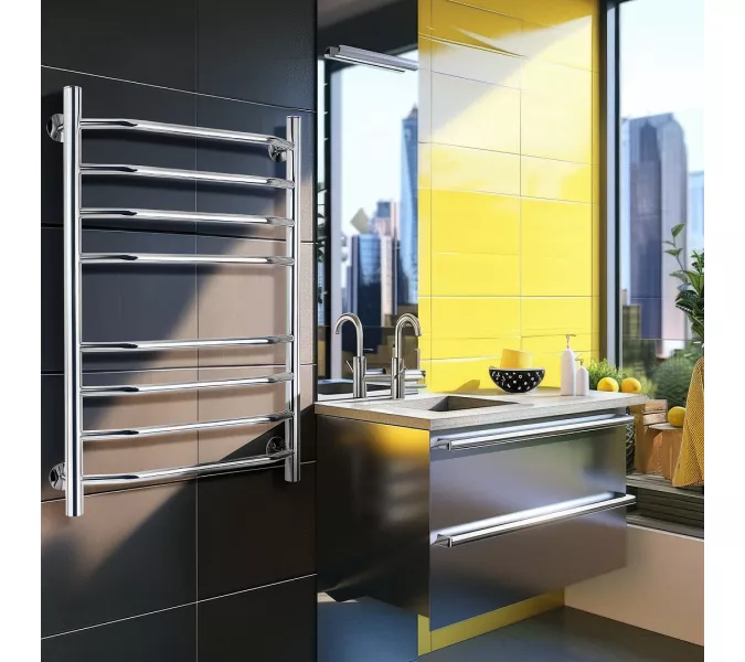 Полотенцесушитель Secado Агата 4  водяной, хром, Выбрать размер: 40х60, изображение 3