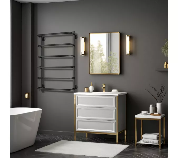 Полотенцесушитель Secado Мерида 1 водяной, хром, Выбрать размер: 40х60, изображение 2