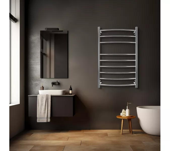 Полотенцесушитель Secado Милан 5 водяной, хром, Выбрать размер: 40х60, изображение 3