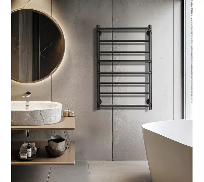 Полотенцесушитель Secado Верона 1  водяной, хром, Выбрать размер: 40х60, изображение 4