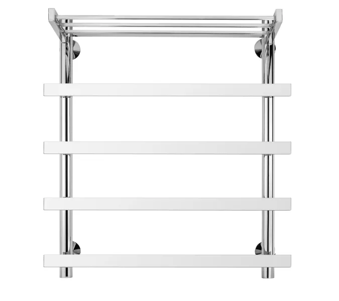 Полотенцесушитель Secado Понтида 1 СП с полочкой,  водяной, хром, Выбрать размер: 50х60