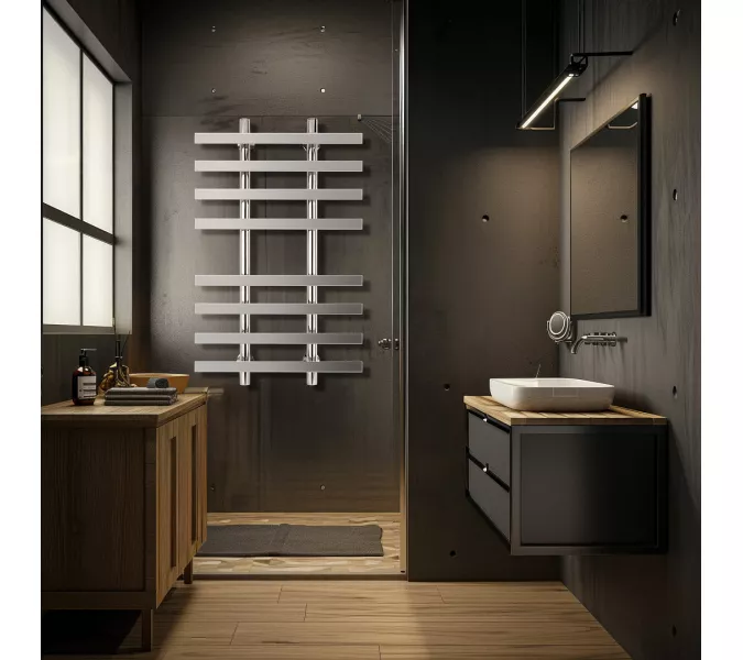 Полотенцесушитель Secado Понтида 4 водяной, хром, Выбрать размер: 50х60, изображение 4