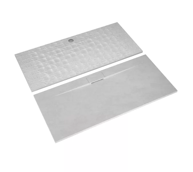Душевой поддон прямоугольный RGW TKS-W Белый, Выбрать цвет: Белый, Тип поддона: Низкий, Выбрать размер: 80х200, изображение 3