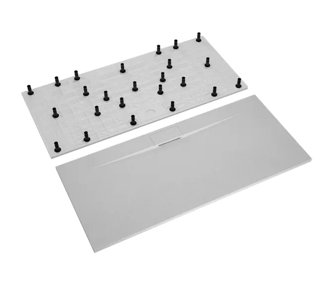 Душевой поддон прямоугольный RGW TKS-W Белый, Выбрать цвет: Белый, Тип поддона: Низкий, Выбрать размер: 80х200, изображение 4