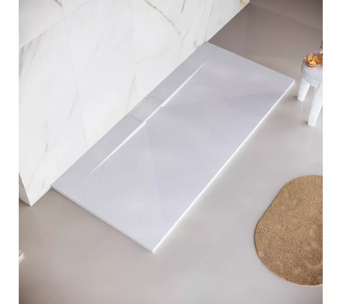 Душевой поддон прямоугольный RGW TKS-W Белый, Выбрать цвет: Белый, Тип поддона: Низкий, Выбрать размер: 80х200