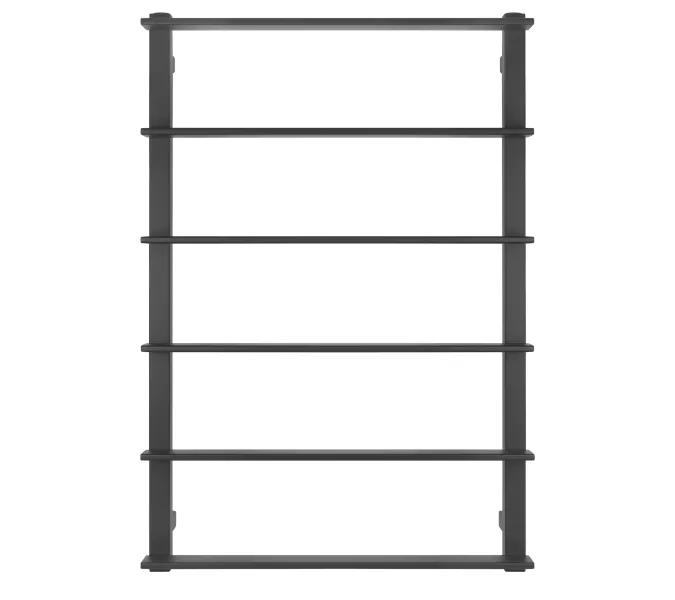 Полотенцесушитель Secado Лорето водяной, ЧЕРНЫЙ МАТОВЫЙ, Выбрать размер: 40х80