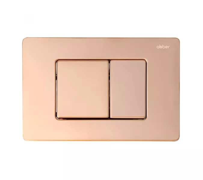 Кнопка смыва ABBER AC0120RG золото розовое, Выбрать цвет: Золото розовое