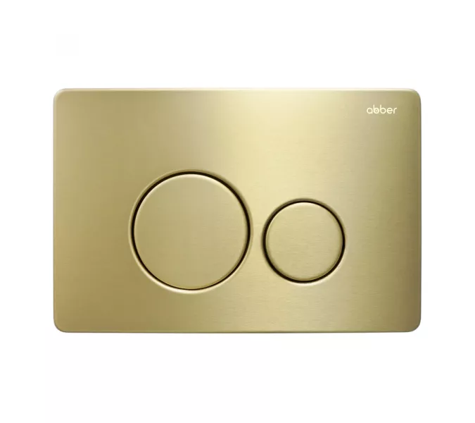 Кнопка смыва ABBER AC0121MMG золото матовое, Выбрать цвет: Золото матовое