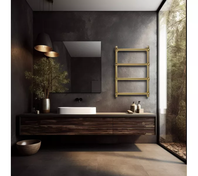 Полотенцесушитель Secado Флоренция 1 , водяной, хром, Выбрать размер: 40x60, изображение 3