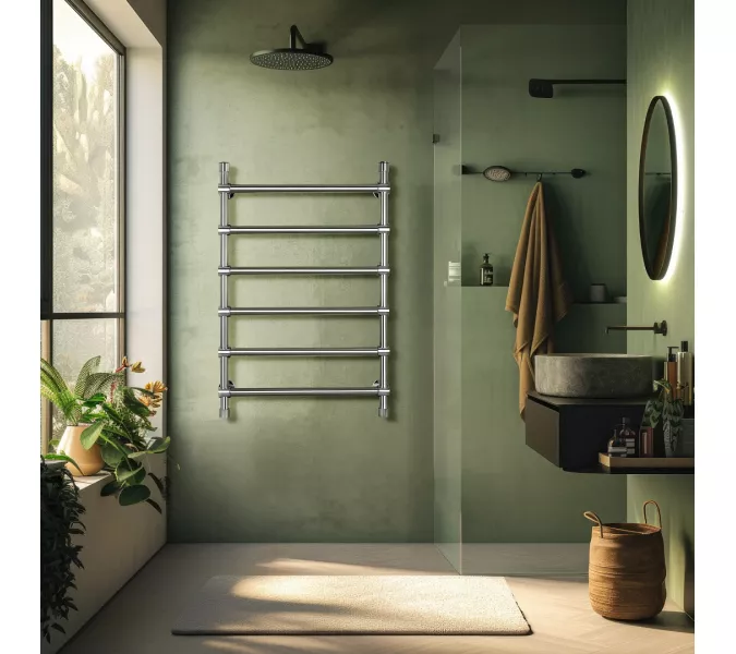 Полотенцесушитель Secado Флоренция 2 , водяной, хром, Выбрать размер: 40x60, изображение 2