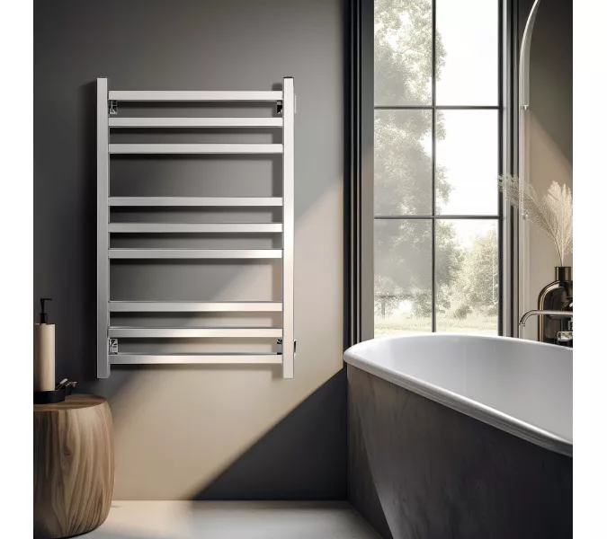 Полотенцесушитель Secado Корсико 3 водяной, хром, Выбрать цвет: Хром, Выбрать размер: 40х60, изображение 2