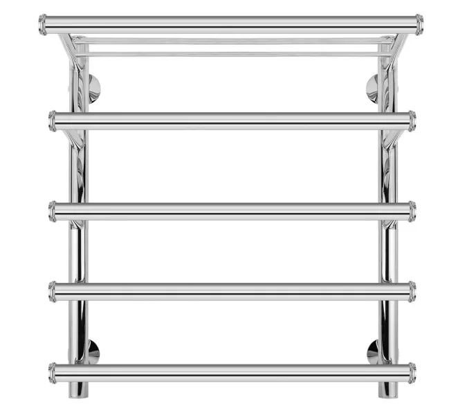 Полотенцесушитель Secado Турин 6 , с полочкой, водяной, хром, Выбрать размер: 50х60