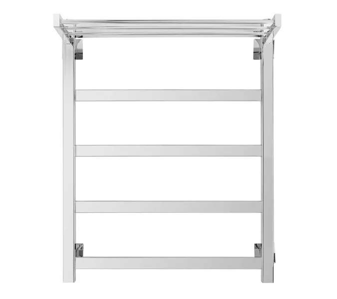 Полотенцесушитель Secado Корсико 1 СП, с полочкой , водяной, хром, Выбрать цвет: Хром, Выбрать размер: 40х60