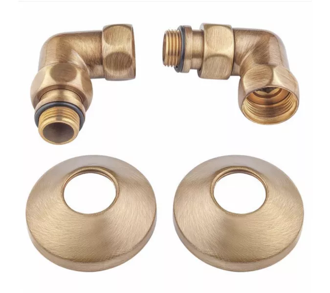 Полотенцесушитель латунный Secado Милан 3  водяной, бронза, Выбрать размер: 40х60, изображение 4