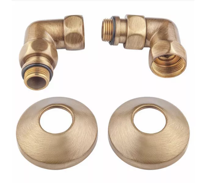 Полотенцесушитель латунный Secado Агата 4  водяной, бронза, Выбрать размер: 40х60, изображение 4