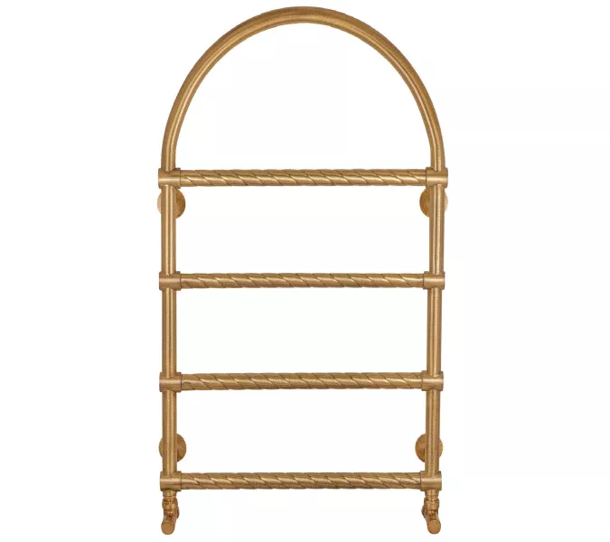 Полотенцесушитель латунный Secado Римини 2 Trenza  водяной, бронза, Выбрать размер: 50х80