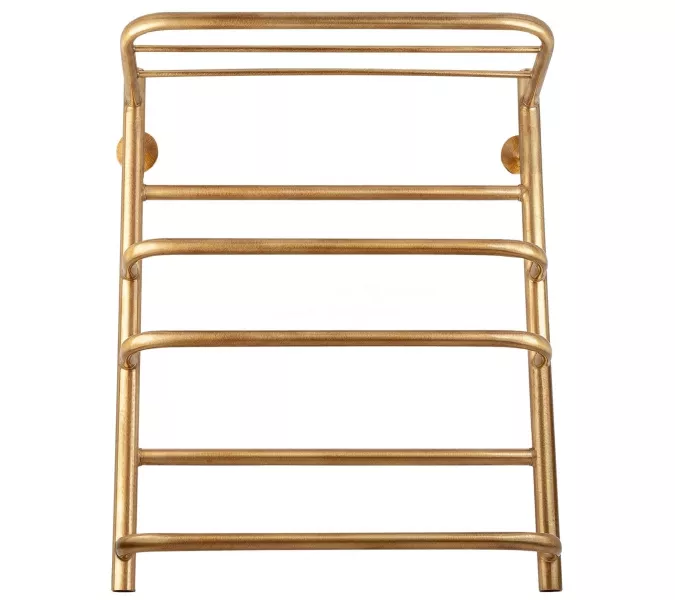 Полотенцесушитель латунный Secado Верона 2 , с полочкой , водяной, бронза, Выбрать размер: 40х60