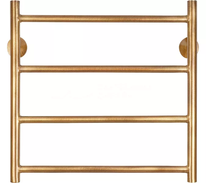 Полотенцесушитель латунный Secado Триада 1 плюс  водяной, бронза, Выбрать размер: 40х50