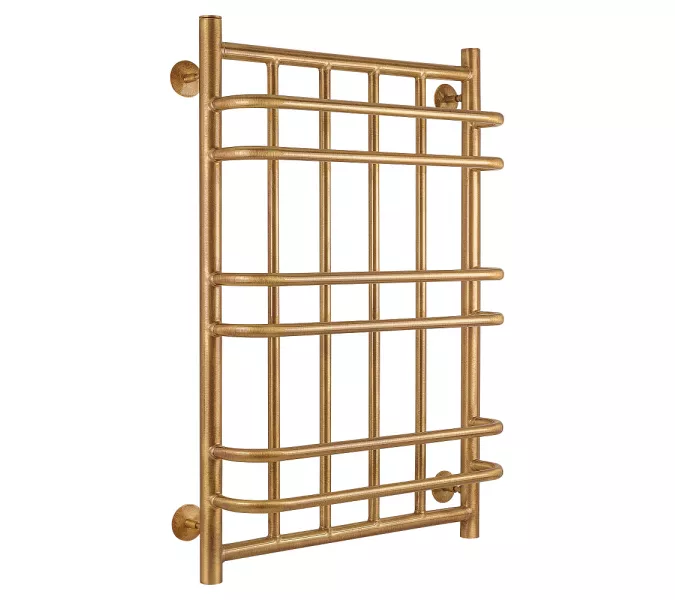 Полотенцесушитель латунный Secado Комано  водяной, бронза, Выбрать размер: 50х80, изображение 2